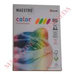 RISMA DI CARTA 200 FG MIX NEON 50 FG PER COLORE A4 80GR. F.TO MM 210 X 297